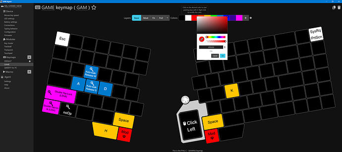Per-key RGB